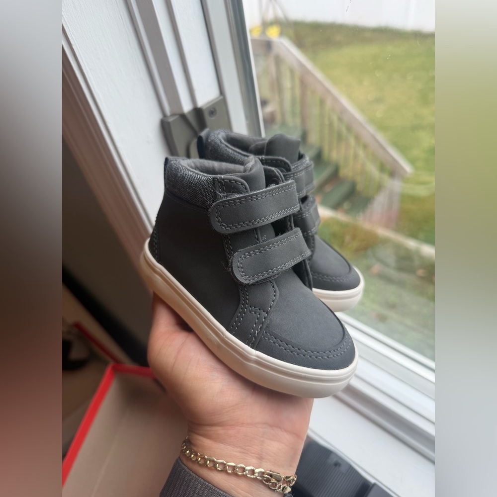 Cat & jack Gray High-Top Sneakers for Kids